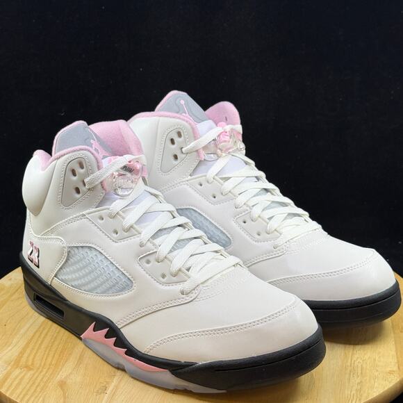 Size 11.5 - Nike Air Jordan 5 Retro ‘Medium Soft Pink’ HQ7978-102 Men’s New main image 4
